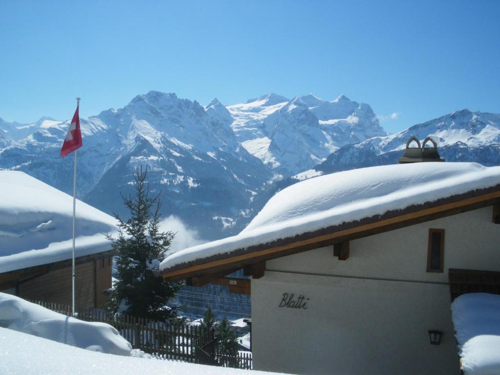 Chalet Blatti Hasliberg Buitenkant foto